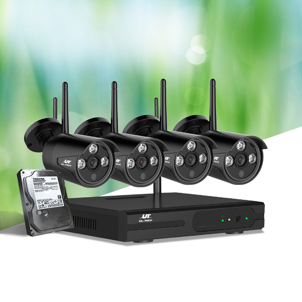 UL-tech 8CH Wireless CCTV Security System
