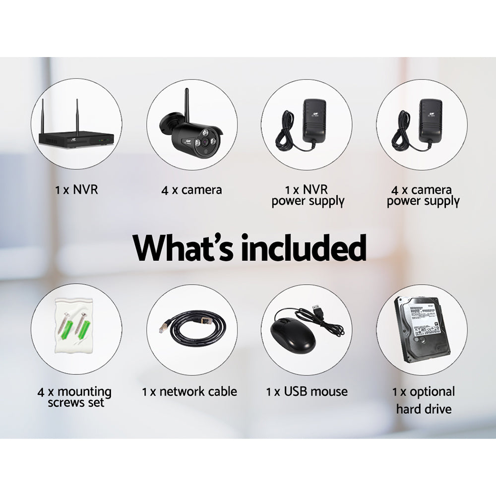 UL-tech 3MP Wireless CCTV Security System