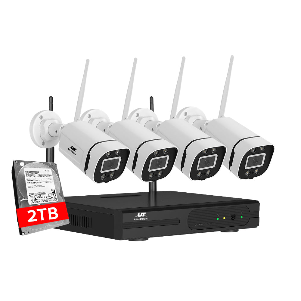 UL-tech 8CH Wireless CCTV Security System