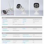 UL-tech 8CH Wireless CCTV Security System