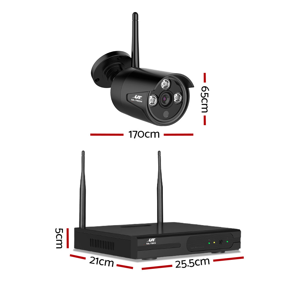 UL-tech 8-Channel Wireless CCTV Security System