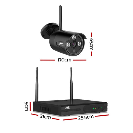 UL-tech 8-Channel Wireless CCTV Security System