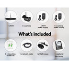 UL-tech 8-Channel Wireless CCTV Security System