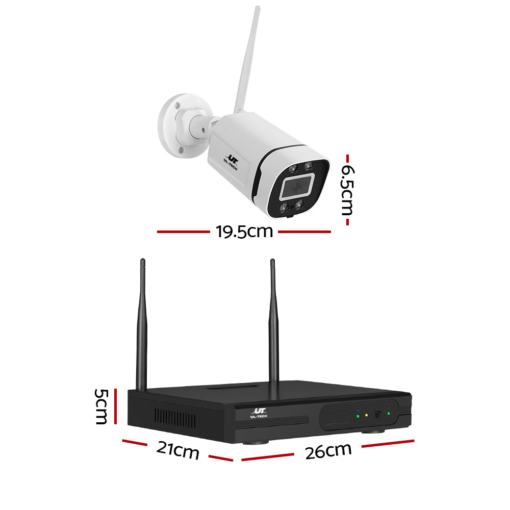 UL-tech Wireless CCTV Security System 8CH 3MP