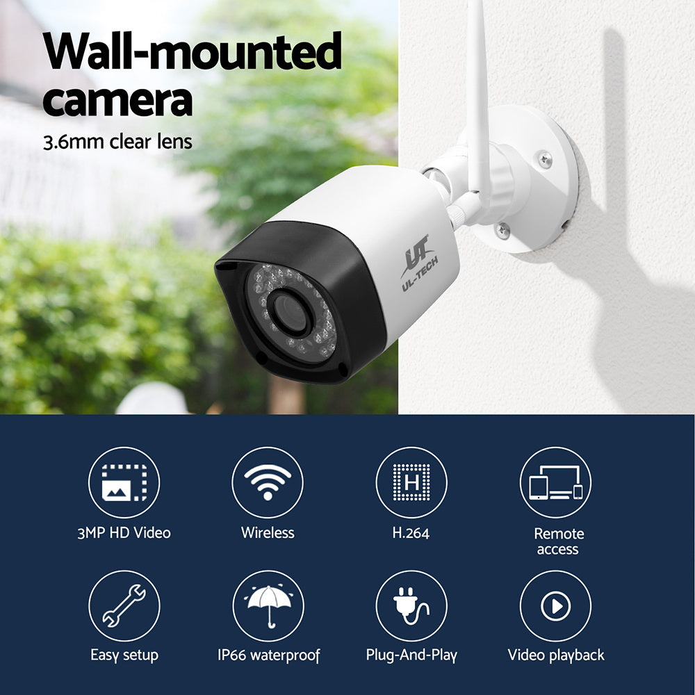 UL-tech 3MP Wireless CCTV System