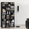 Artiss Black CD Storage Bookshelf