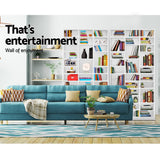 Artiss BERT White Bookshelf CD Storage Rack