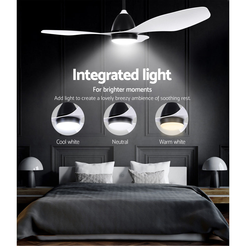 Devanti 48'' Remote Control Ceiling Fan with Light