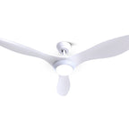 Devanti 52-Inch White Ceiling Fan with Light
