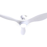 Devanti 52-Inch White Ceiling Fan with Light