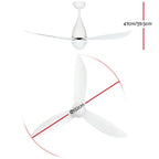 Devanti 52'' DC Motor Ceiling Fan with Light