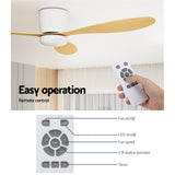 Devanti 52" DC Motor Ceiling Fan with Light