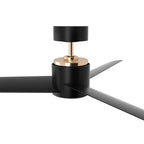 Devanti 52'' Black Ceiling Fan with Remote