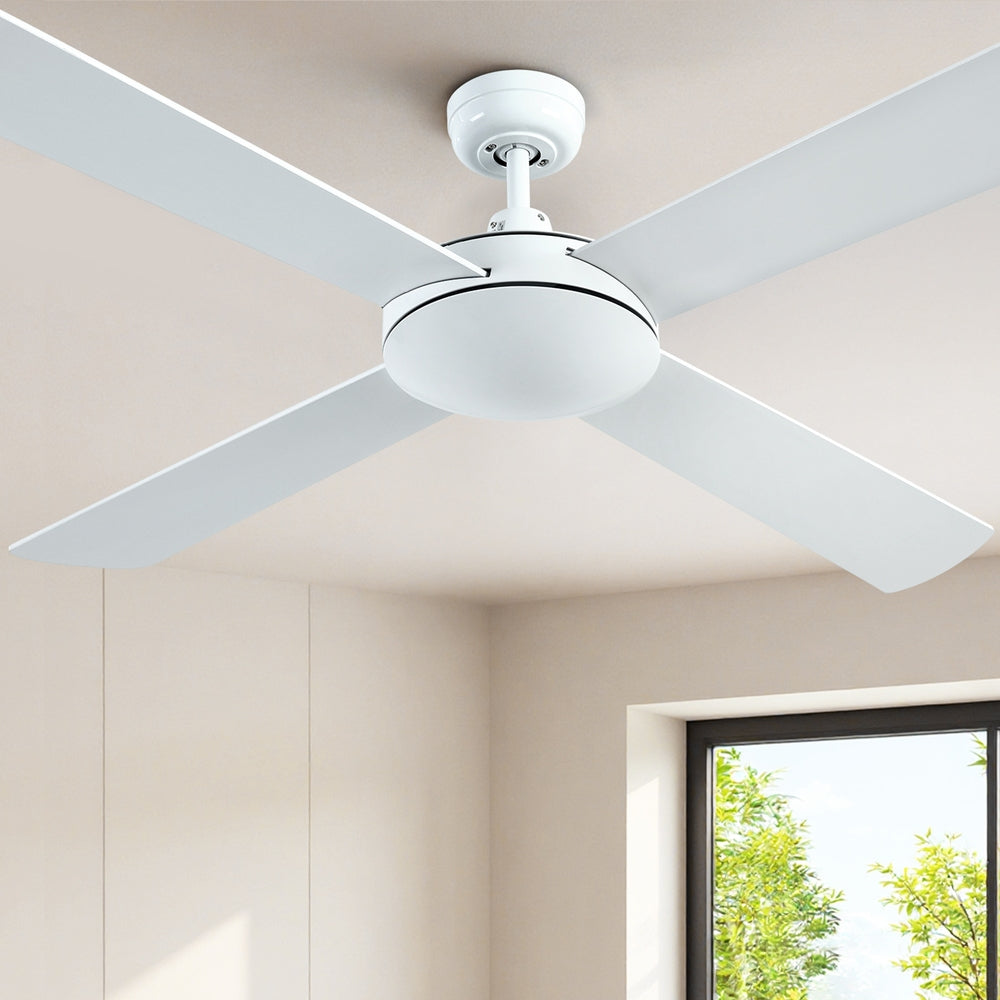 Devanti 52'' White Ceiling Fan with Remote