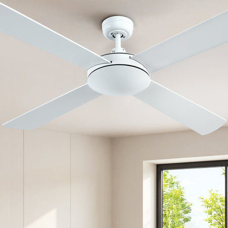 Devanti 52'' White Ceiling Fan with Remote