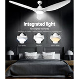 Devanti 64'' DC Motor Ceiling Fan with Light