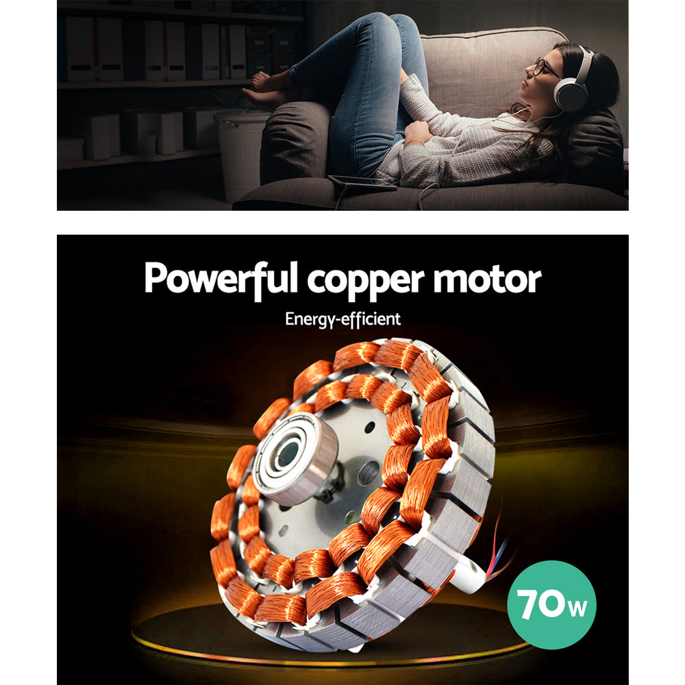 Devanti 52'' Ceiling Fan with Light and Remote