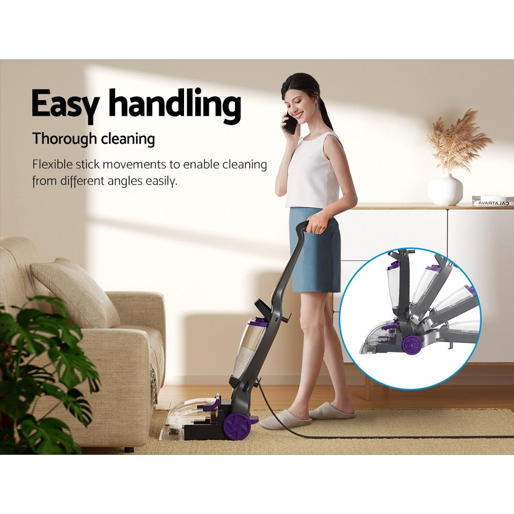 Devanti 800W Carpet Washer & Vacuum Cleaner
