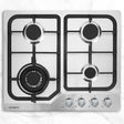 60cm 4 Burner Gas Cooktop with Safety Features