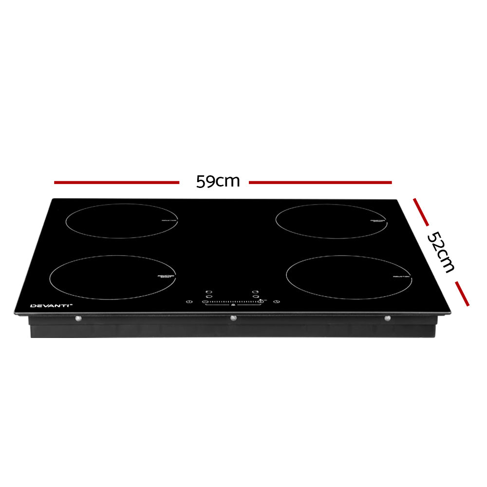 60cm Induction Electric Cooker with 4 Hobs
