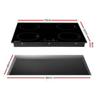 70cm 4-Zone Electric Induction Cooktop 7000W