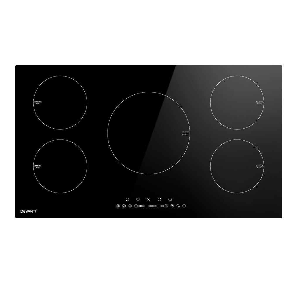 90cm Electric Induction Cooktop with Touch Controls