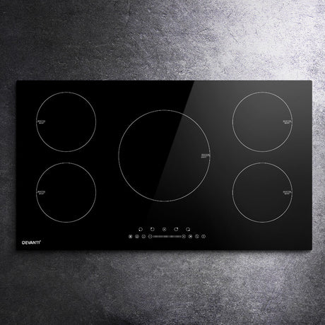 90cm Electric Induction Cooktop with Touch Controls