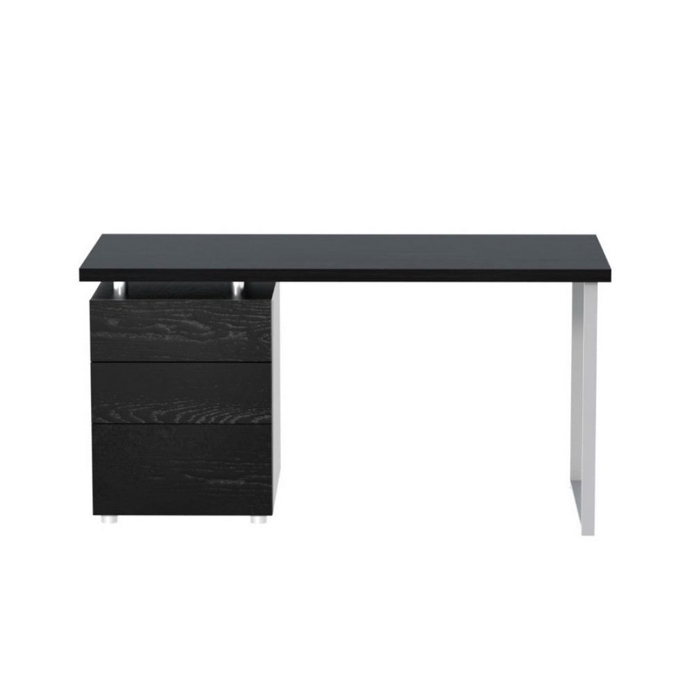 Artiss Modern Black Computer Desk with Drawers