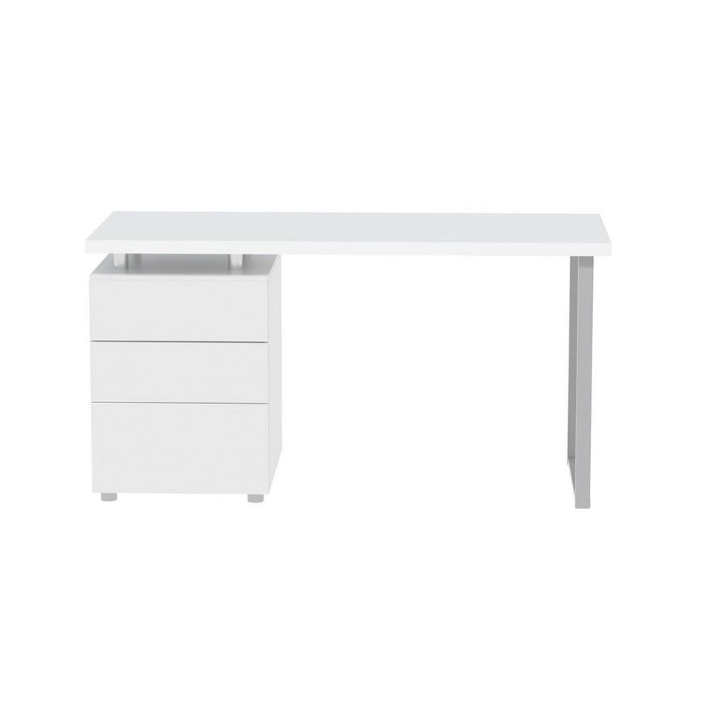 Artiss 140CM White Computer Desk with Drawers