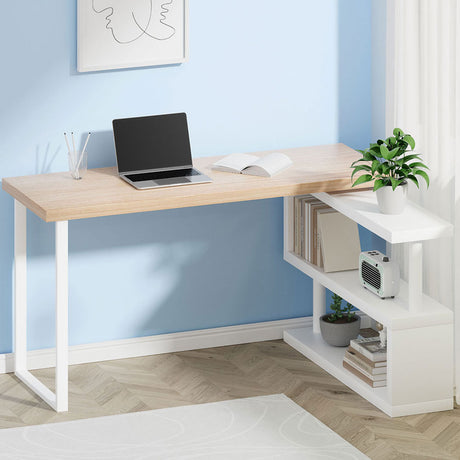 Artiss 140CM Computer Desk Bookshelf