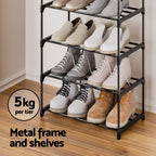 10-Tier Stackable Shoe Rack for Organized Storage