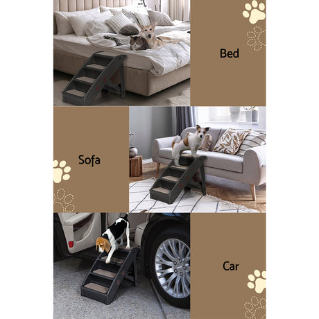 i.Pet Foldable Dog Ramp for Easy Access