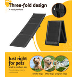 i.Pet Foldable Dog Ramp for Easy Access