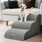 i.Pet Foam 3-Tier Dog Ramp Steps