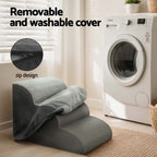 i.Pet Foam 3-Tier Dog Ramp Steps