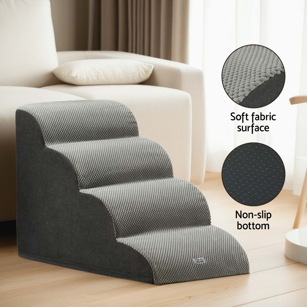 i.Pet Foam Pet Stairs for Easy Access