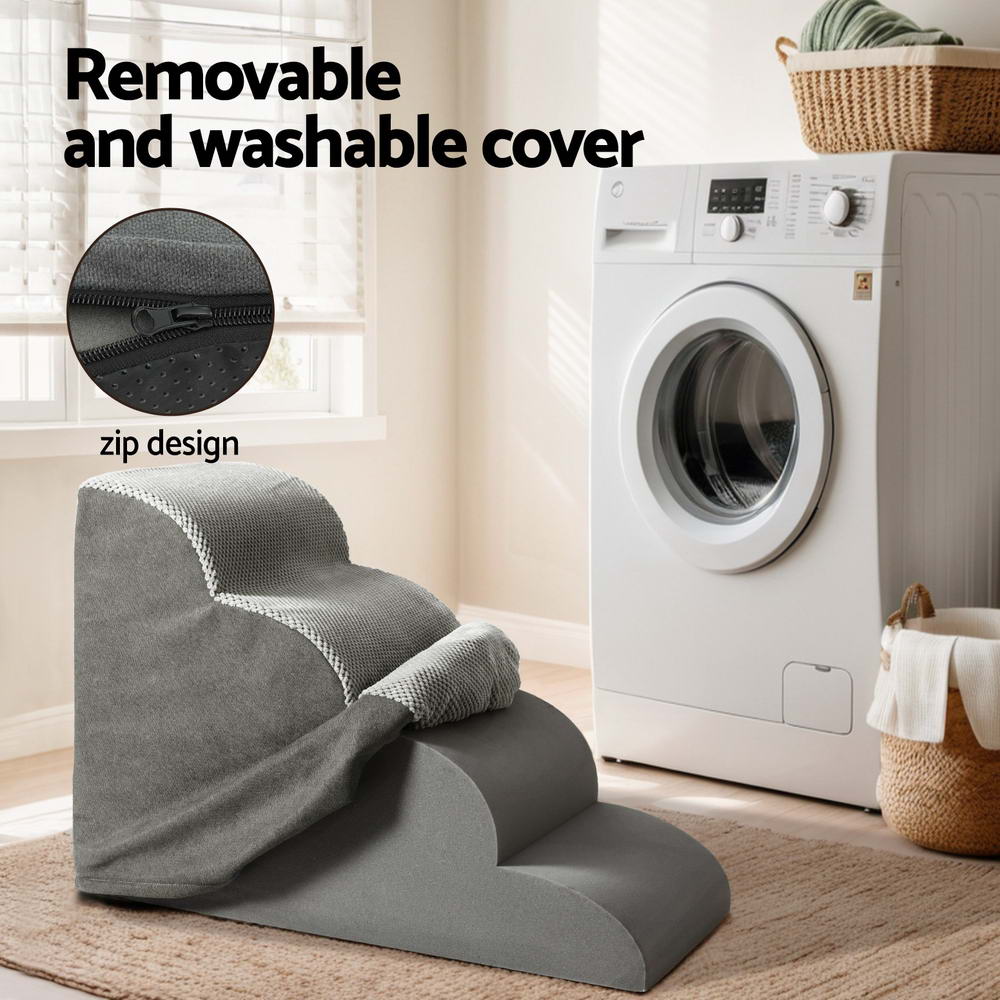 i.Pet Foam Pet Stairs for Easy Access