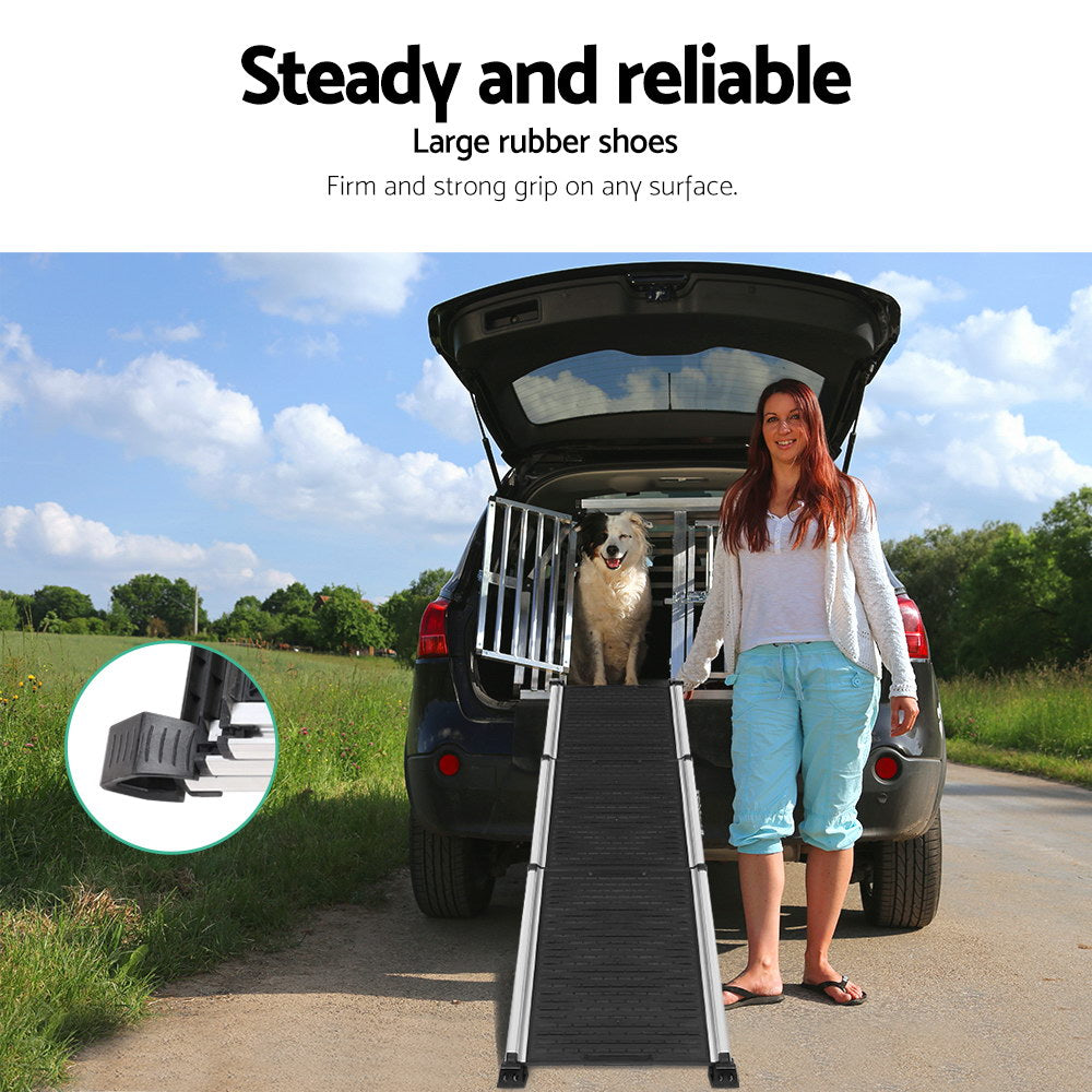 i.Pet Adjustable Pet Ramp for Safe Access