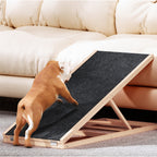 i.Pet Adjustable Wooden Dog Ramp