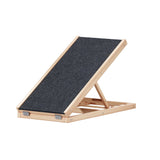 i.Pet Adjustable Wooden Dog Ramp