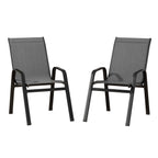 Gardeon Stackable Outdoor Dining Chair Set