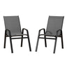 Gardeon Stackable Outdoor Dining Chair Set