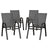 Gardeon 4-Piece Stackable Outdoor Dining Chairs