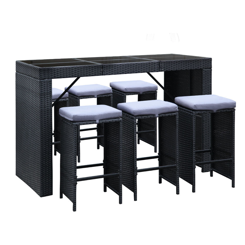 Gardeon 7-Piece Outdoor Bar Set