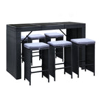 Gardeon 7-Piece Outdoor Bar Set