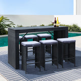 Gardeon 7-Piece Outdoor Bar Set