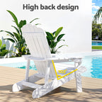 Gardeon Weather-Resistant Adirondack Beach Chair