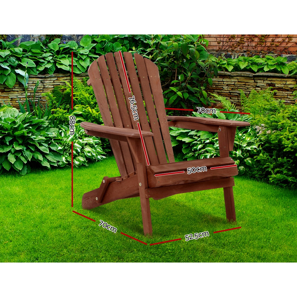Gardeon Foldable Adirondack Outdoor Chair