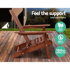 Gardeon Foldable Adirondack Outdoor Chair