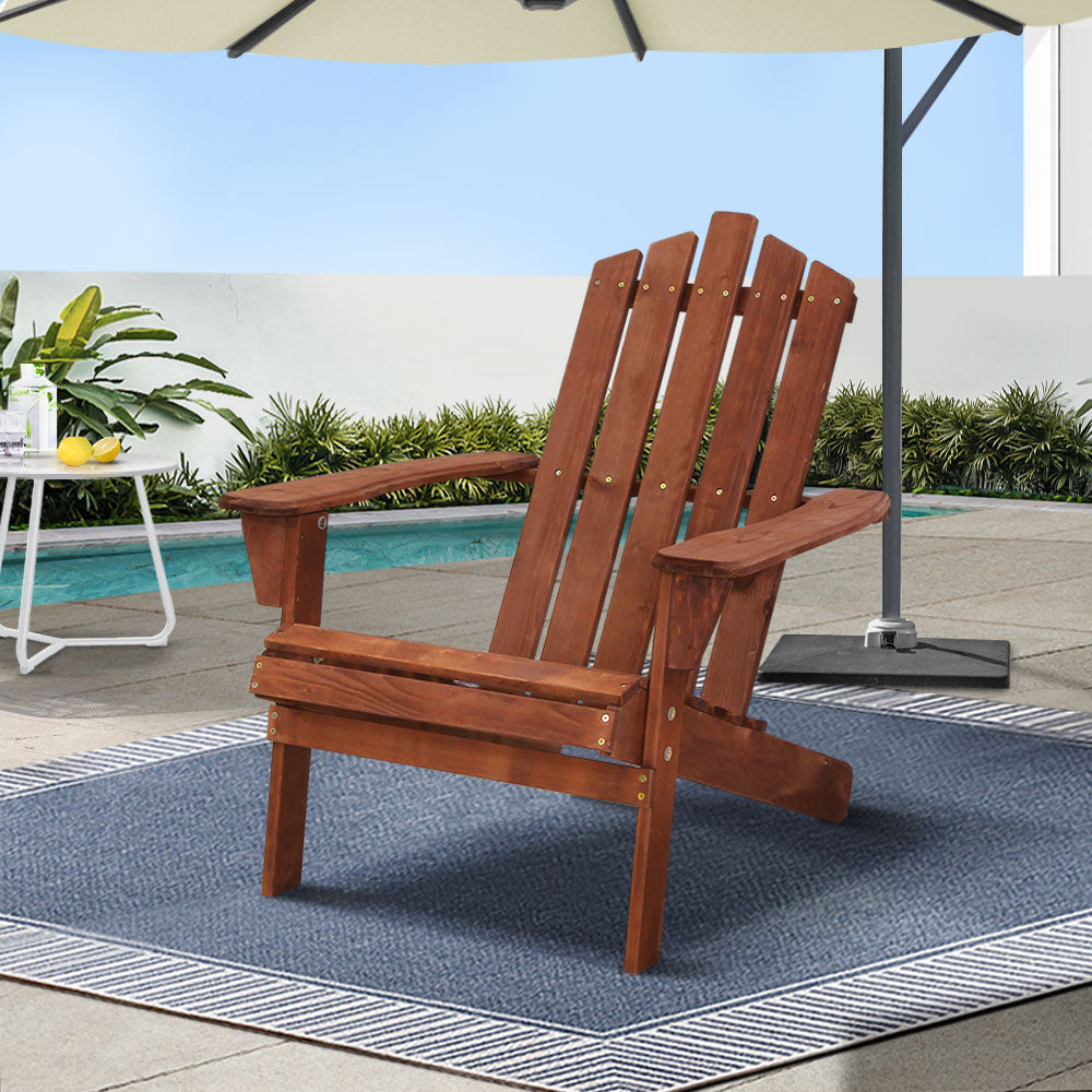 Gardeon Classic Comfort Adirondack Chair